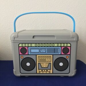 Novelty Retro Boombox Mini Cooler